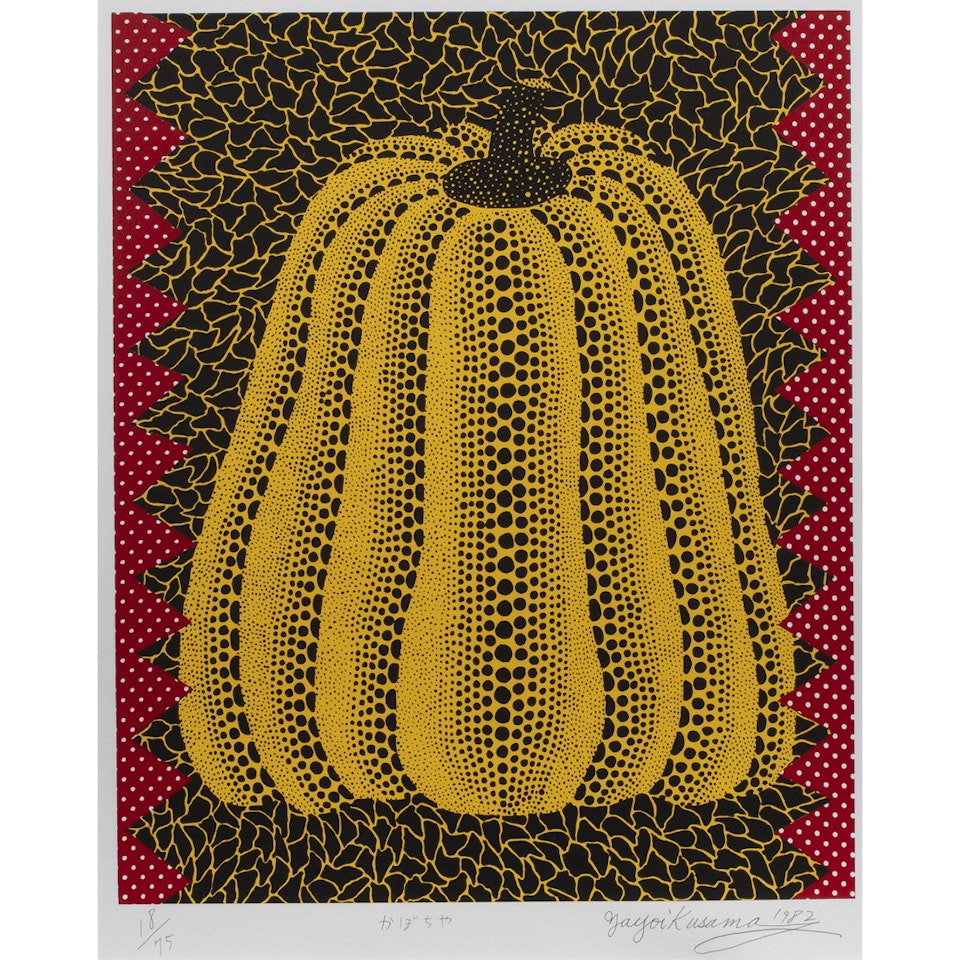 "Pumpkin" by Yayoi Kusama