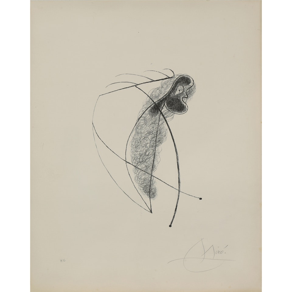 "Lithograph III" by Joan Miró
