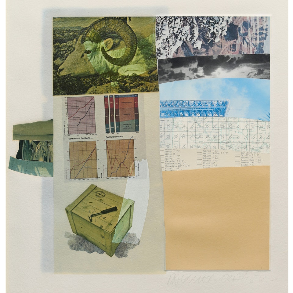 "Horsefeather Thirteen I" by Robert Rauschenberg