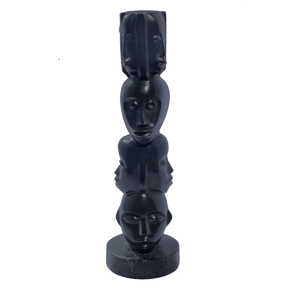 Untitled (Faces) by Elizabeth Catlett