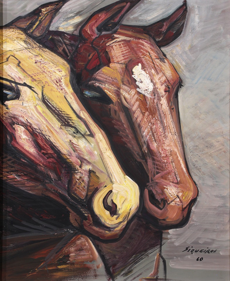 "Dos Caballos" by David Alfaro Siqueiros