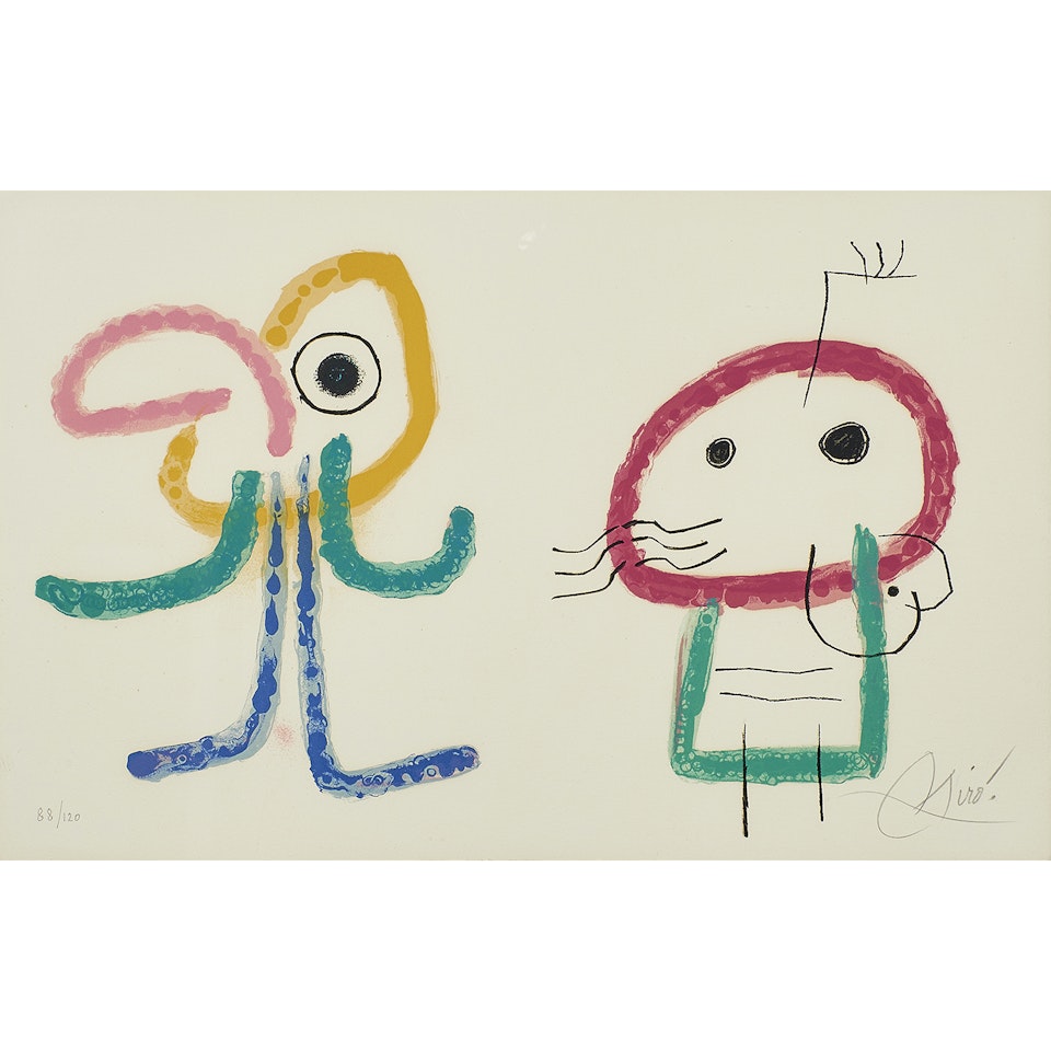 "L"Enfance d"Ubu" by Joan Miró