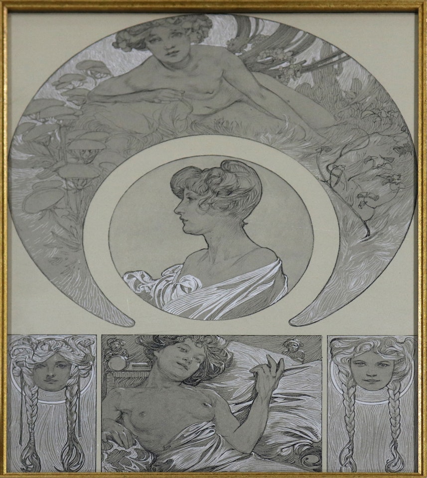 "Figures Decoratives" by Alphonse Mucha
