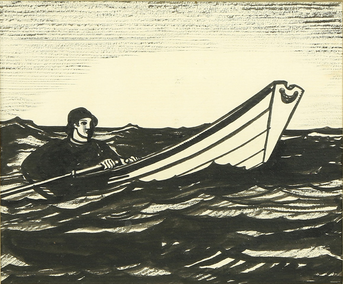 "Fisherman" by Rockwell Kent