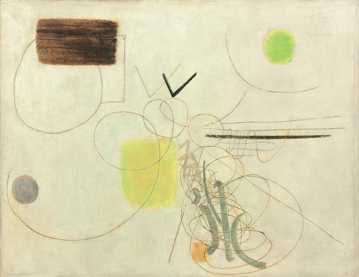T1947-32 by Hans Hartung