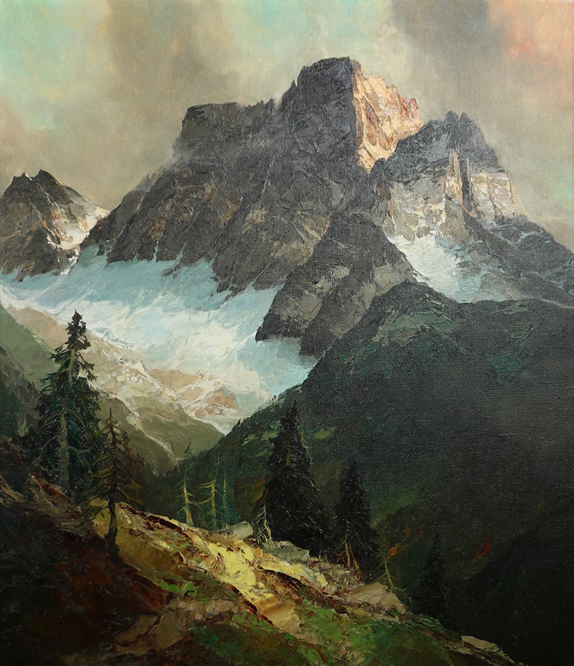 Mountain Pass by John Fery