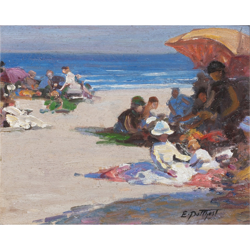 At the Seashore by Edward Henry Potthast