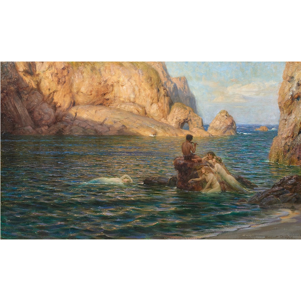 "Evening Calm" by Herbert James Draper