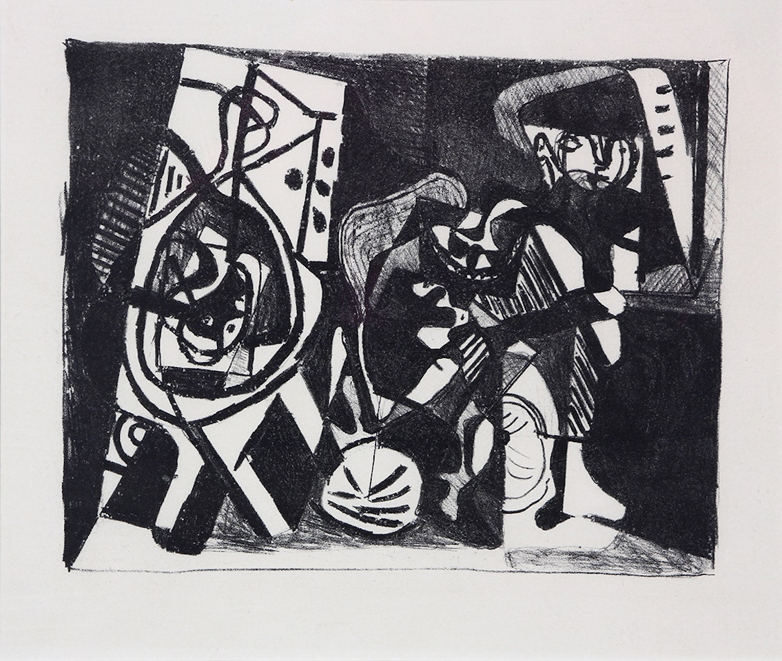 "Scene d"Interieur #74; " by Pablo Picasso