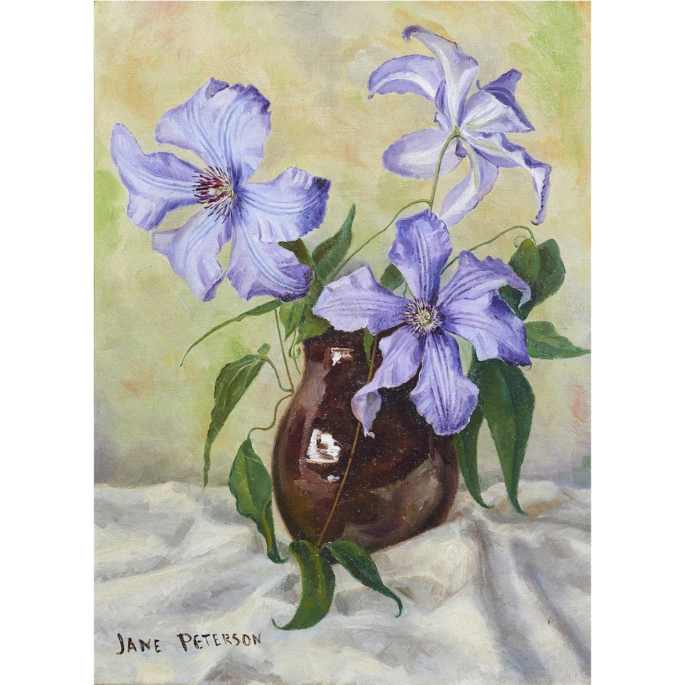 Untitled (Flowers in a Vase) by Jane Peterson