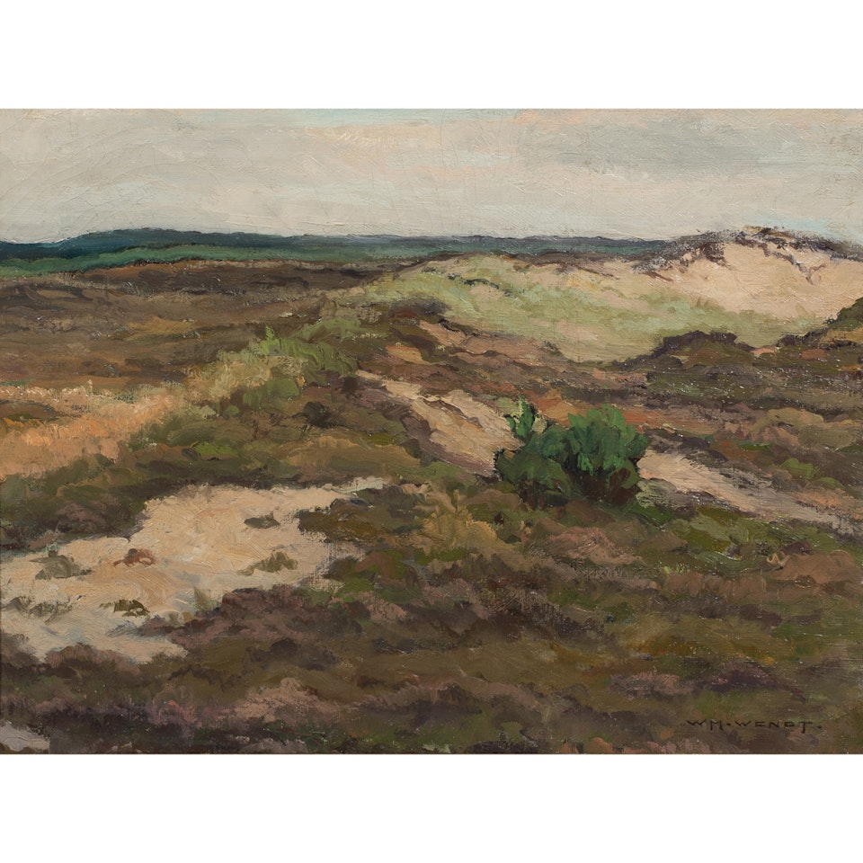 "A Gray Day - Monterey" by William Wendt