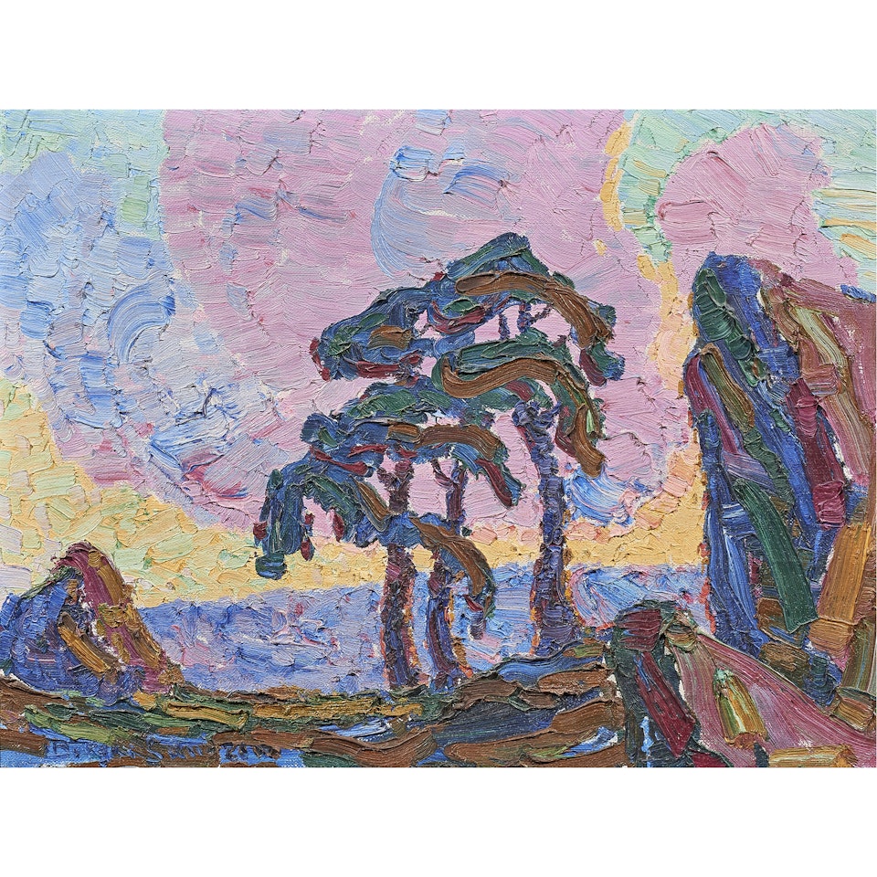 "Toward Sunset (Manitou, Colorado)" by Birger Sandzen