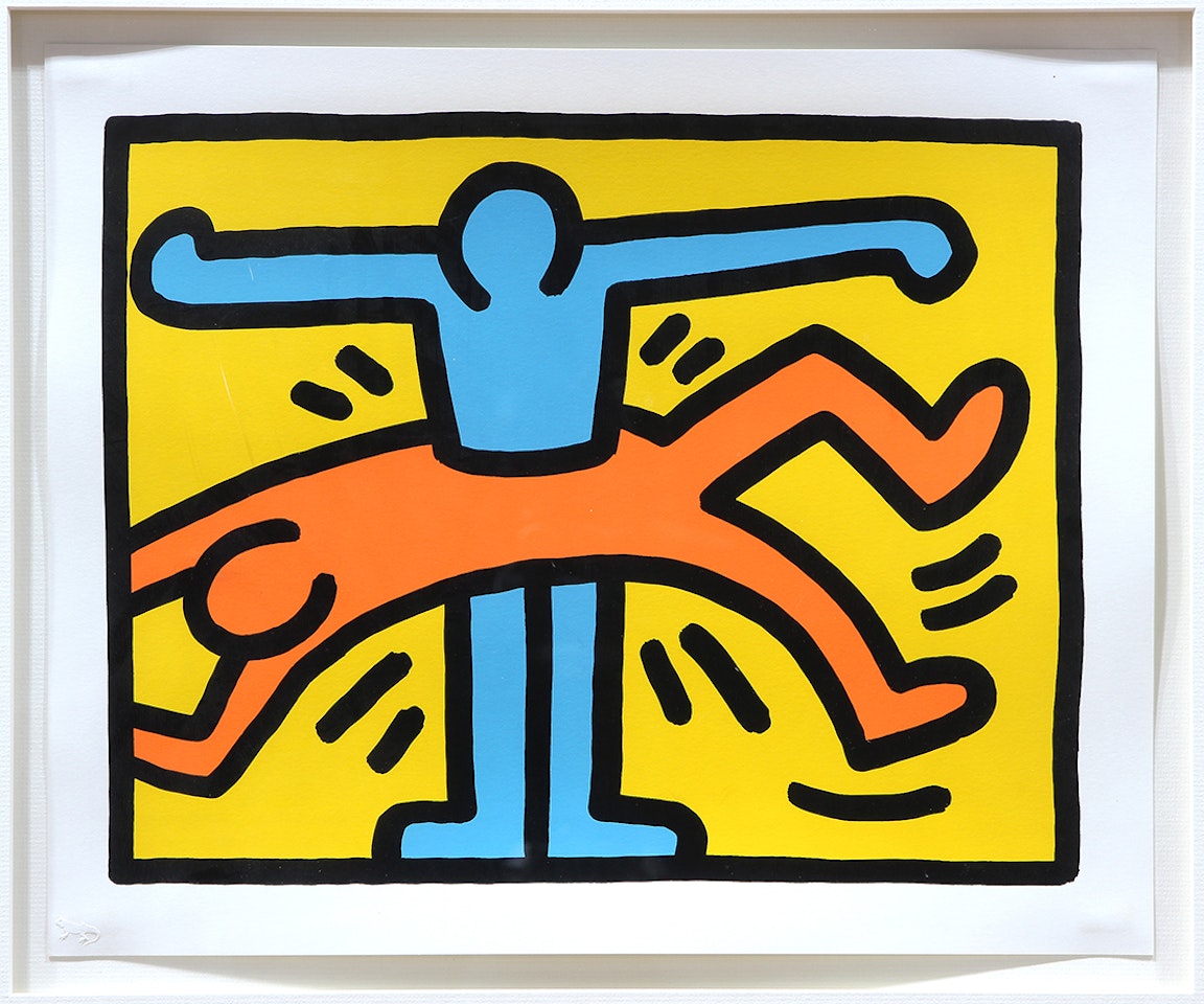 Untitled (from Pop Shop VI) by Keith Haring