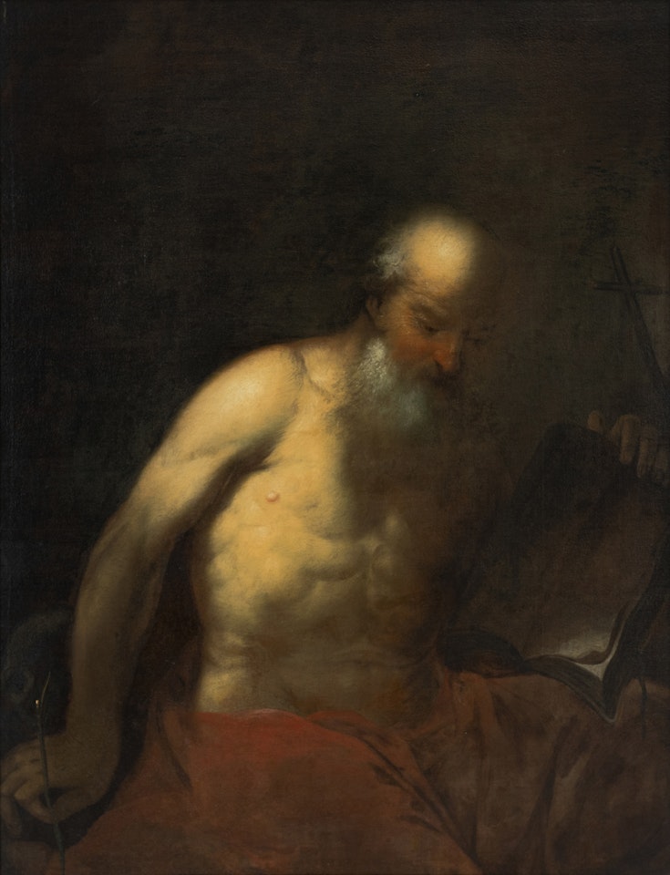 "Saint Matthew" by Januarius Johann Rasso Zick