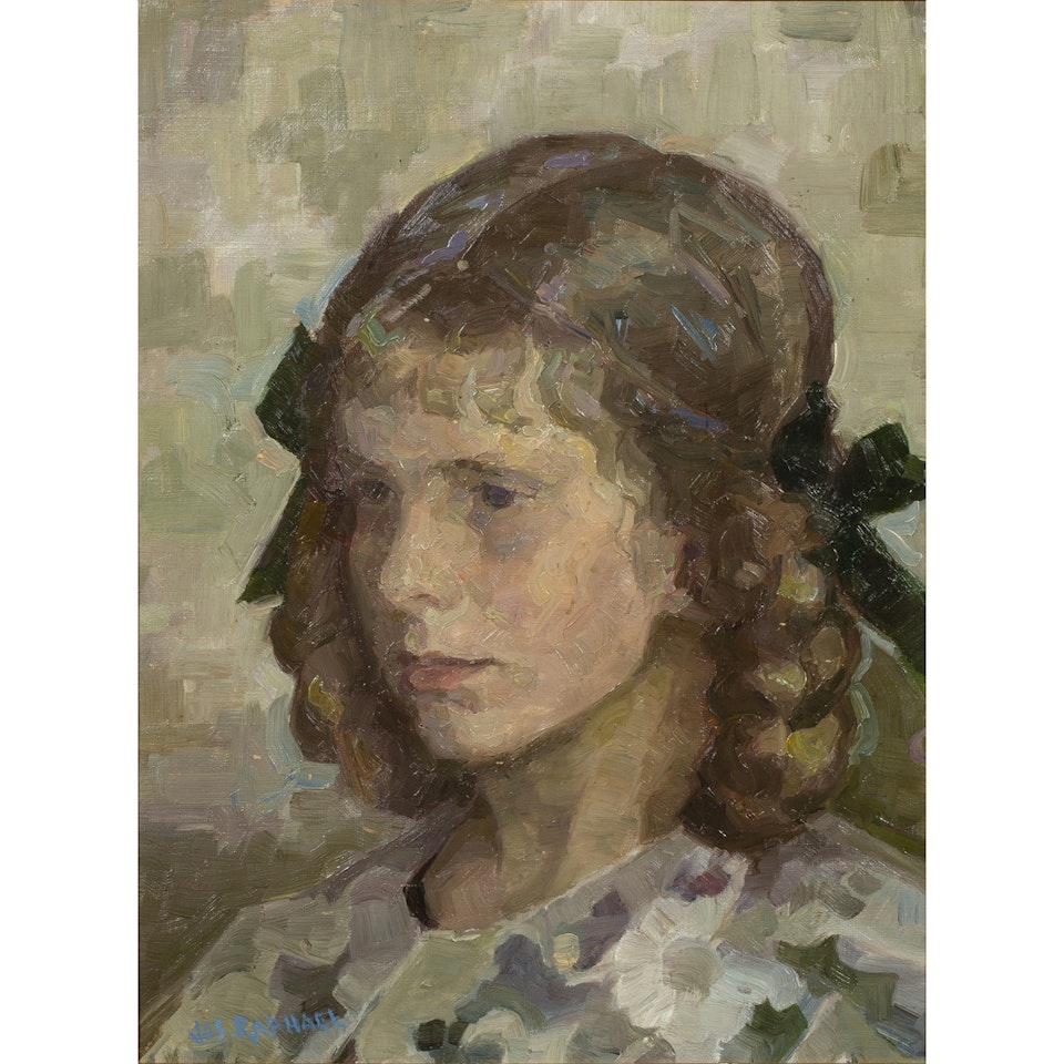 Portrait of a Young Lady by Joseph Raphael