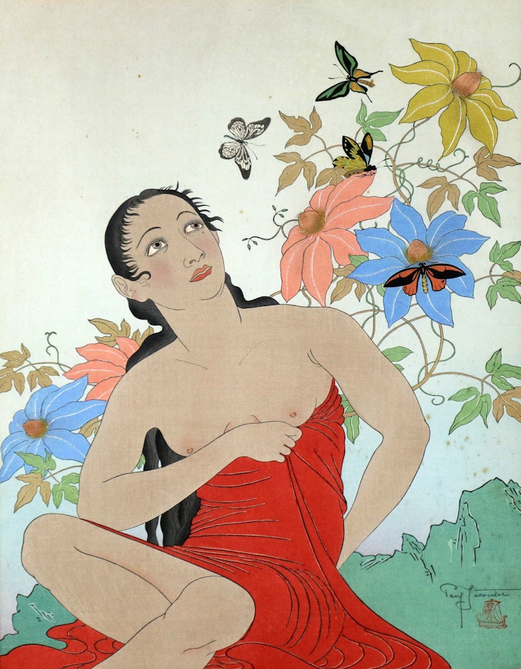 "Les Papillons, Tropiques" by Paul Jacoulet