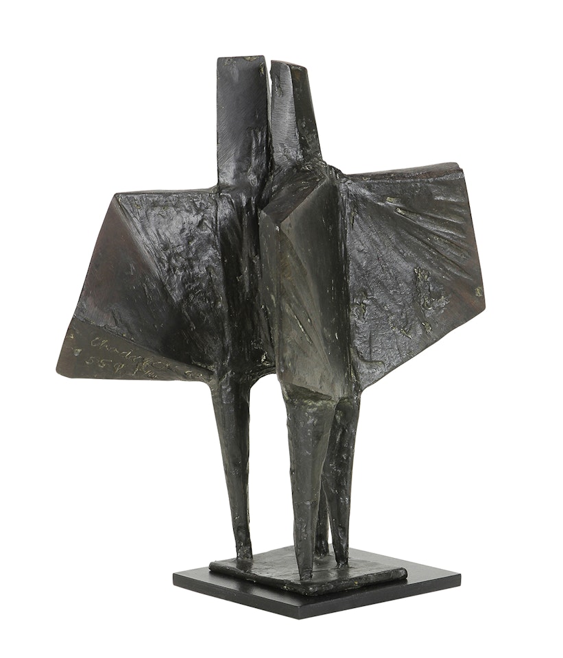 "Maquette V Winged Figures" by Lynn Chadwick