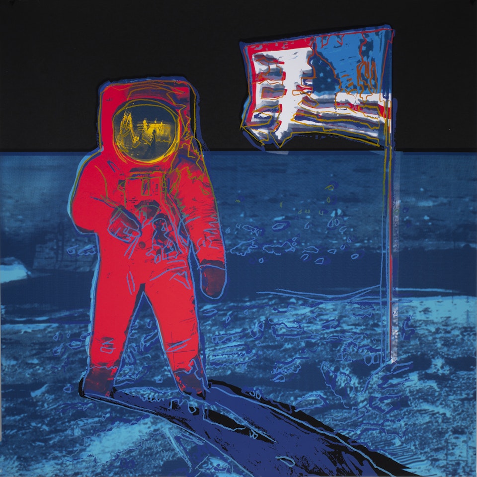 "Moonwalk" by After Andy Warhol