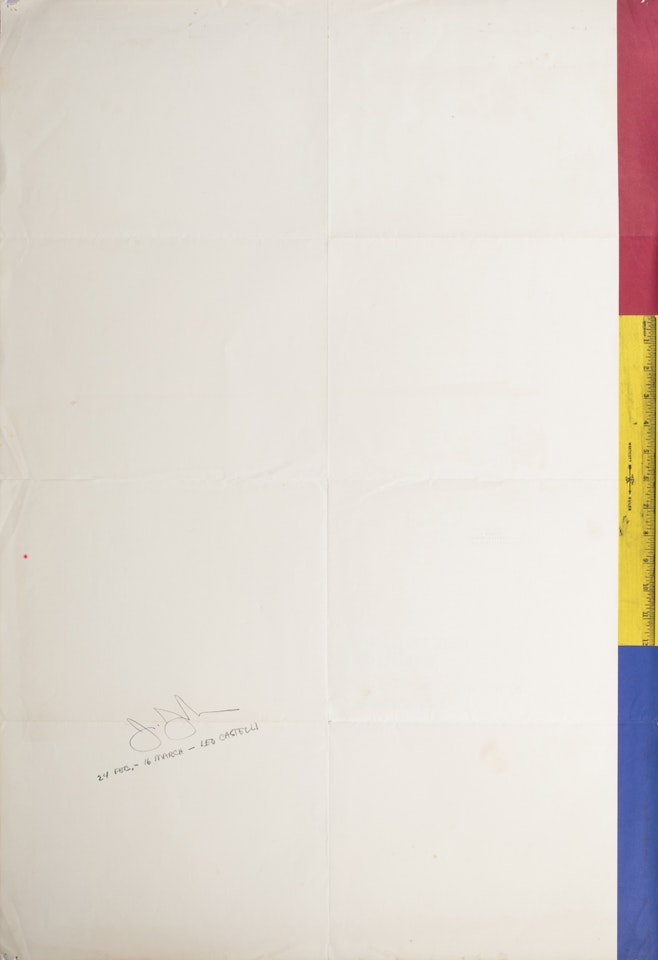 "Jasper Johns at Leo Castelli" by Jasper Johns