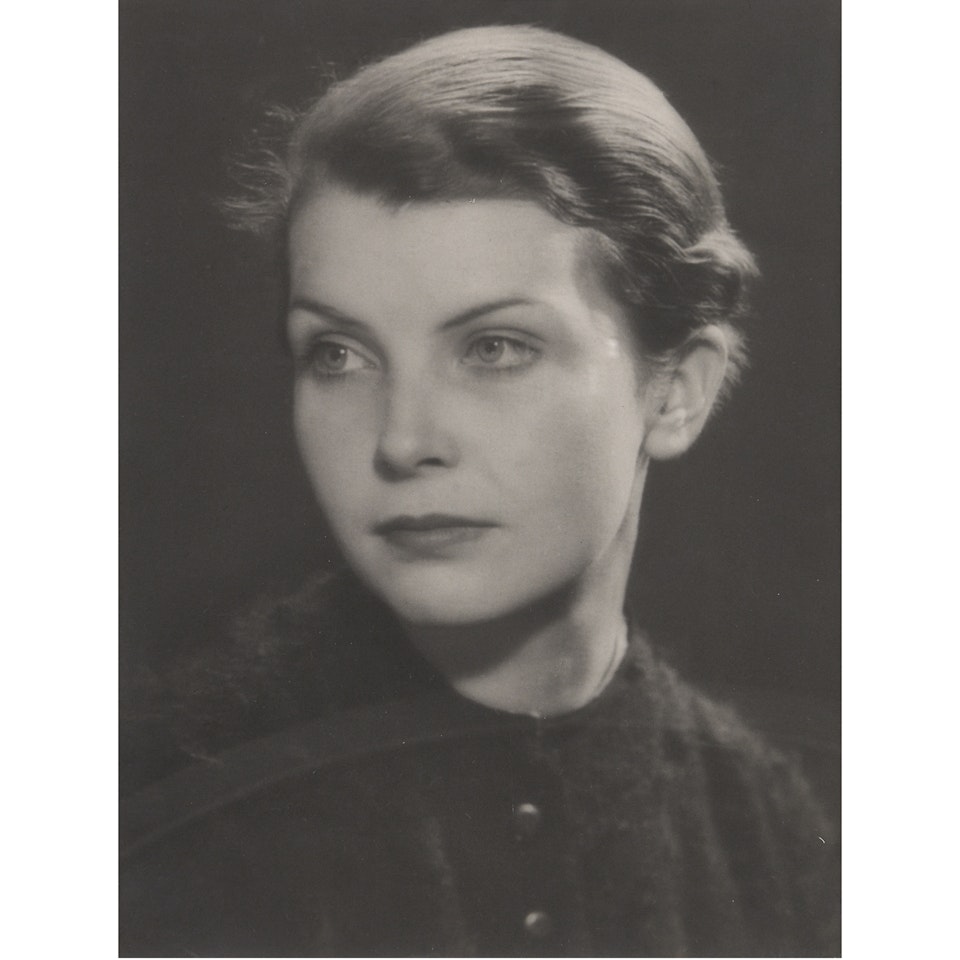 "Mary Gill Looking to the Right" by Man Ray