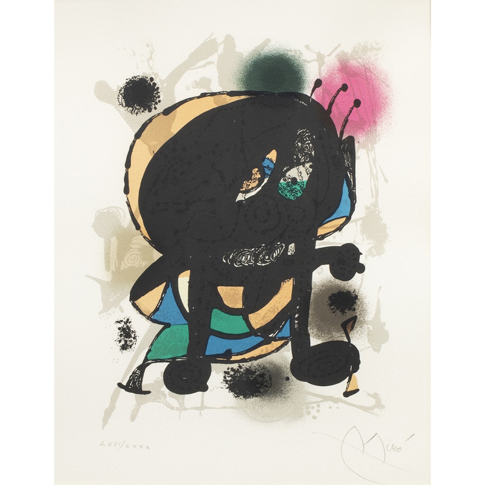 Untitled, from Joan Miro Lithographs III by Joan Miró