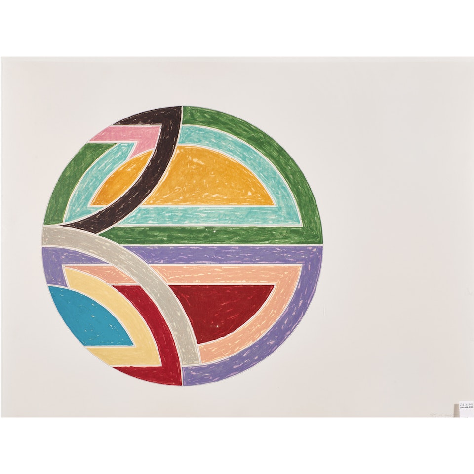 "Sinjerli Variation I" by Frank Stella