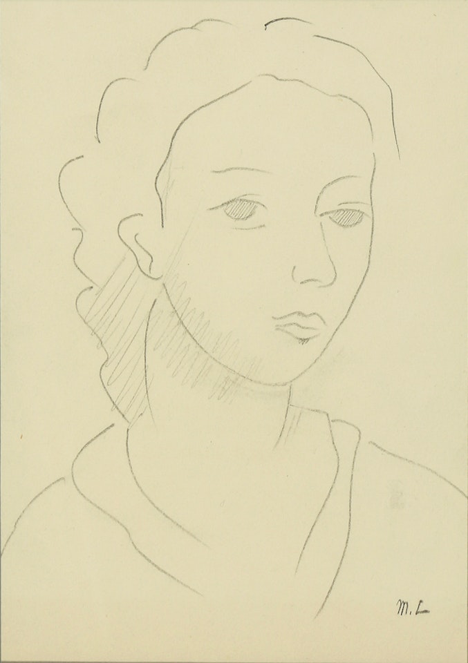 Untitled (Portrait of a Woman) by Marie Laurencin