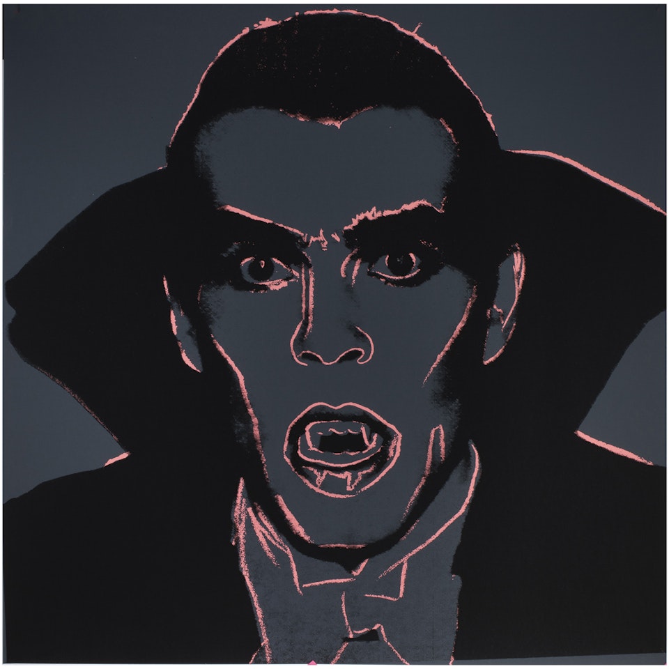 "Dracula" from "Myths" portfolio by After Andy Warhol