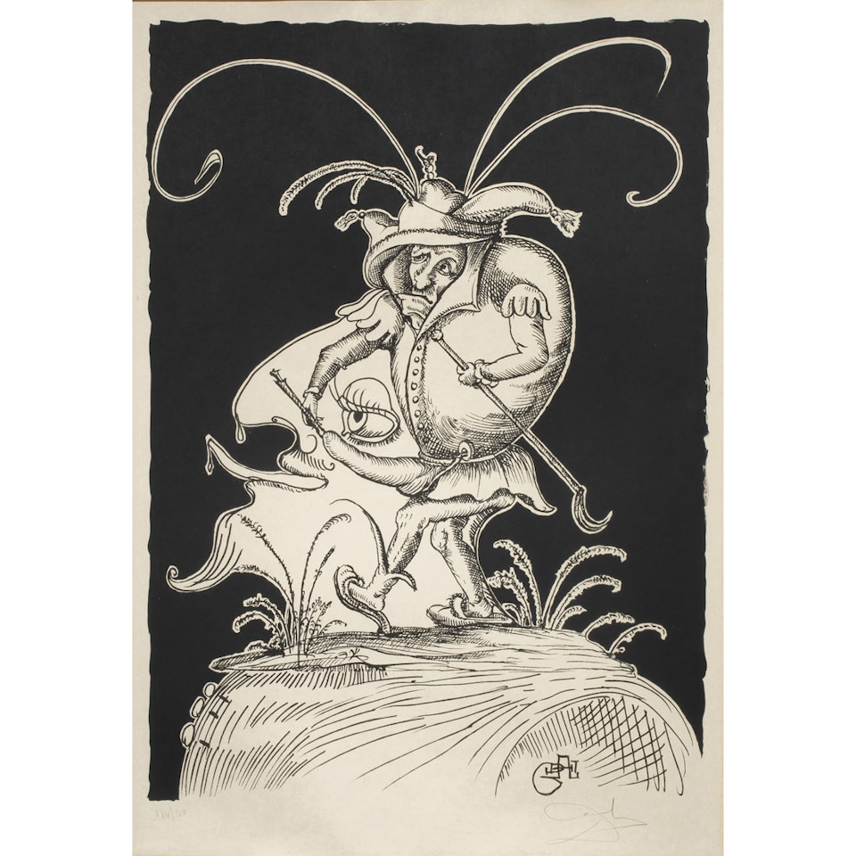 "Les Songes Drolatiques de Pantagruel" by Salvador Dali