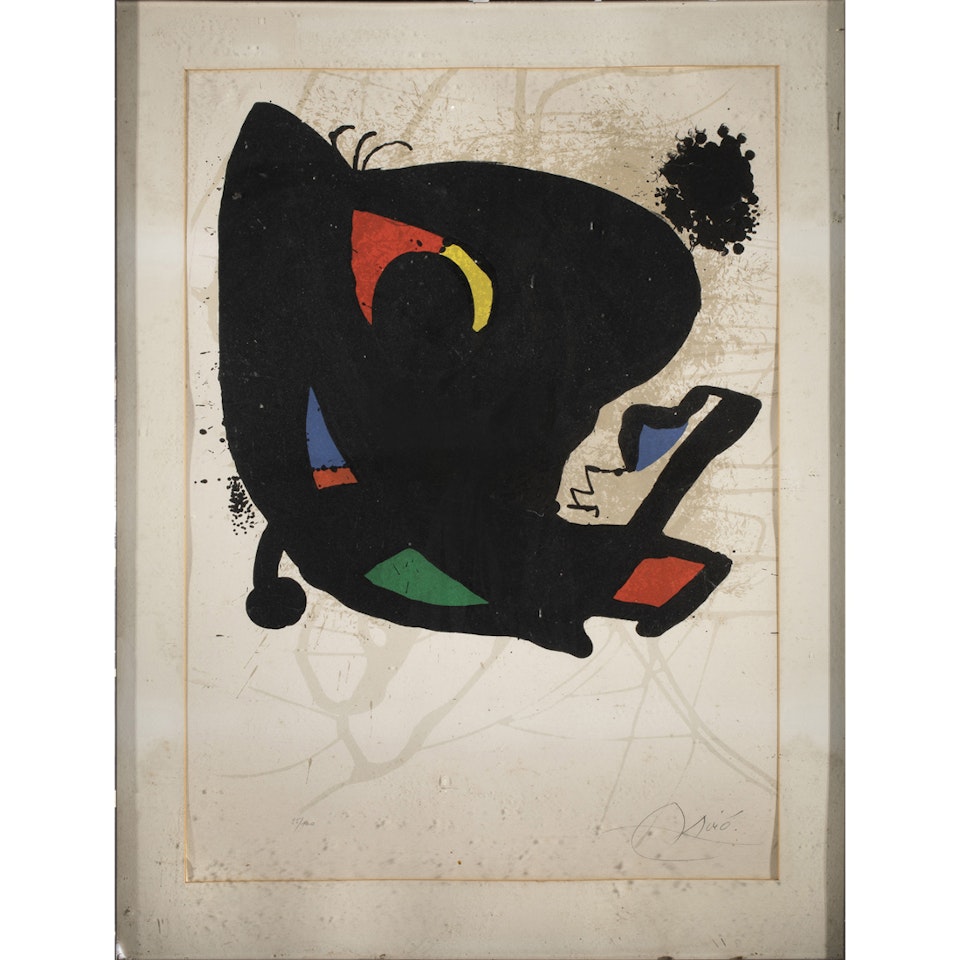 "L"Oevre Graphique Musee d"Art Moderne" by Joan Miró