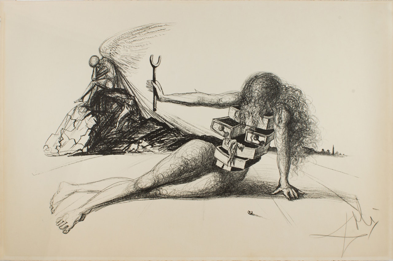 "Drawers of Memory" by Salvador Dali