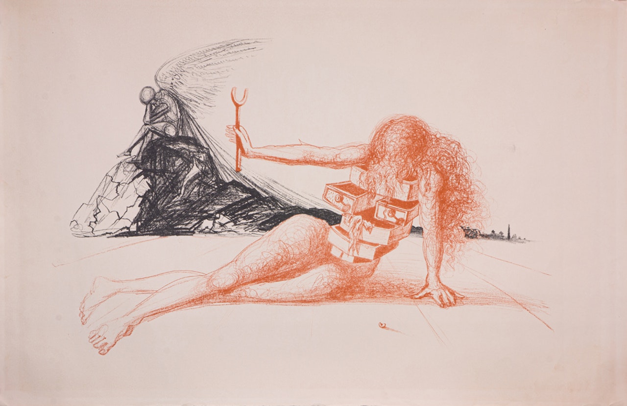 "Drawers of Memory" by Salvador Dali