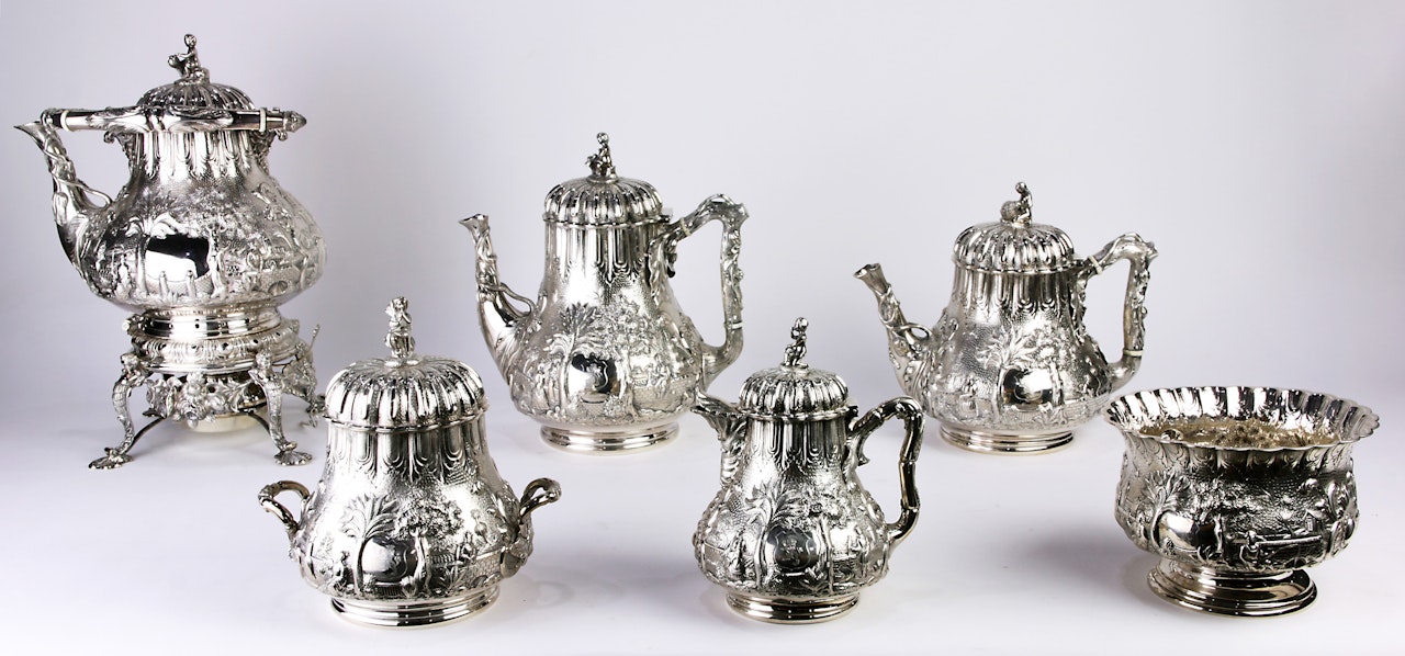 Pear Form Beverage Service by Tiffany & Co.