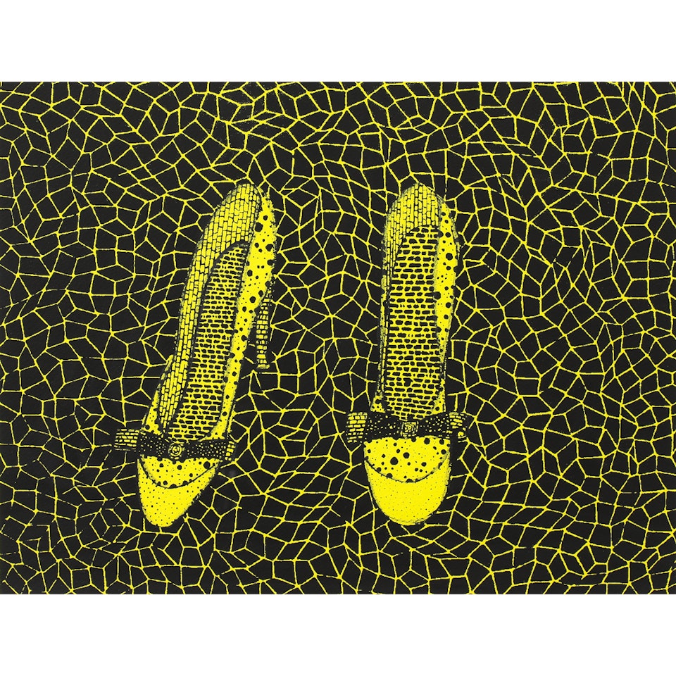 "Shoes" by Yayoi Kusama