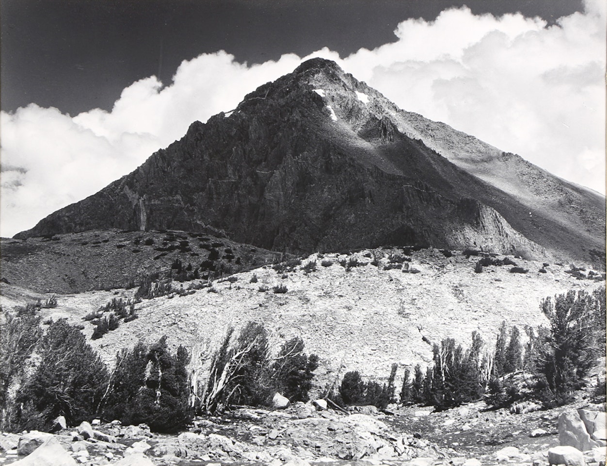 "Mount Wynne, Sierra Nevada" by Ansel Adams
