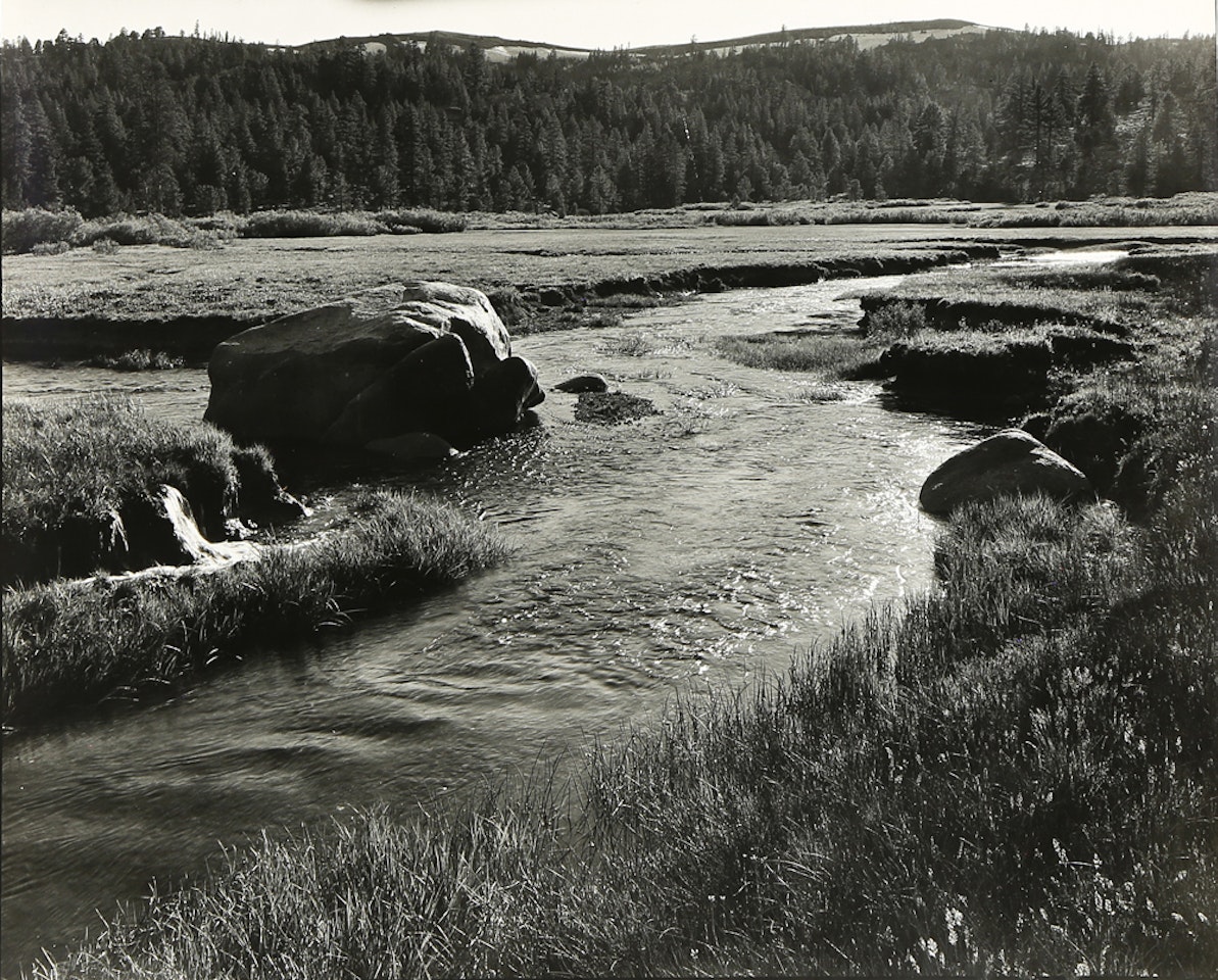 "Near Blue Lakes, Northern Sierra Nevada" by Ansel Adams
