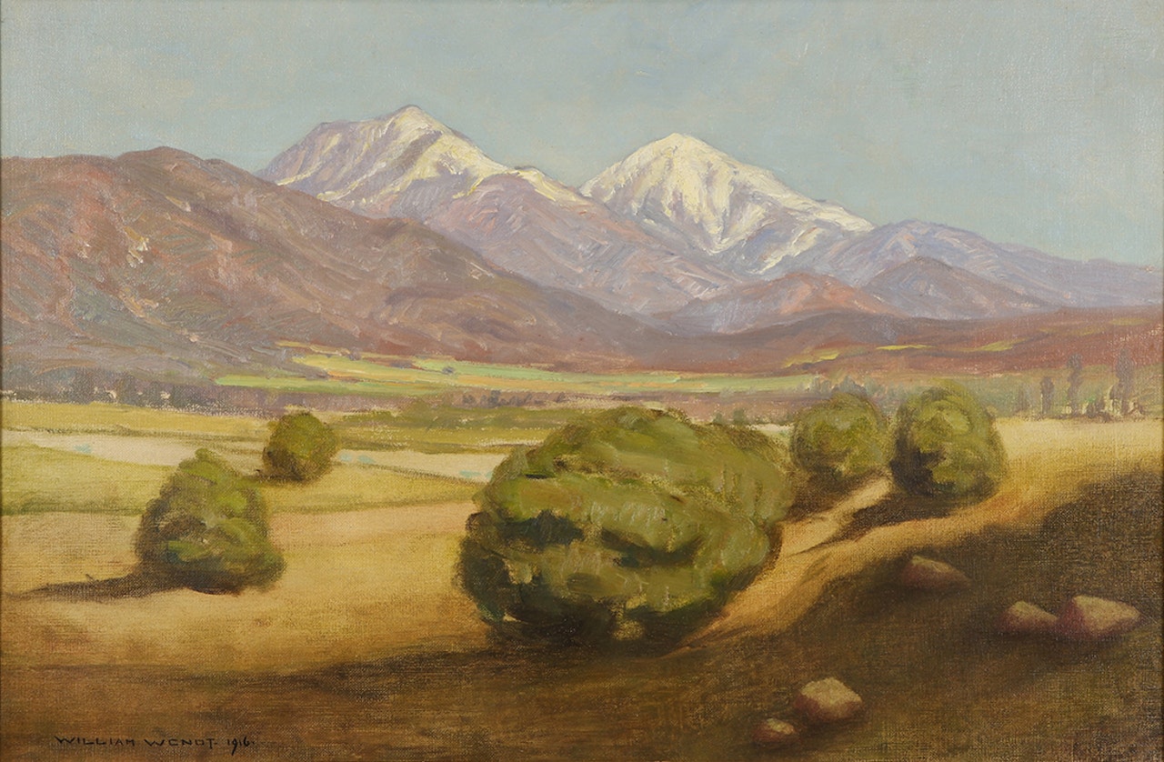 Southern California Landscape by William Wendt