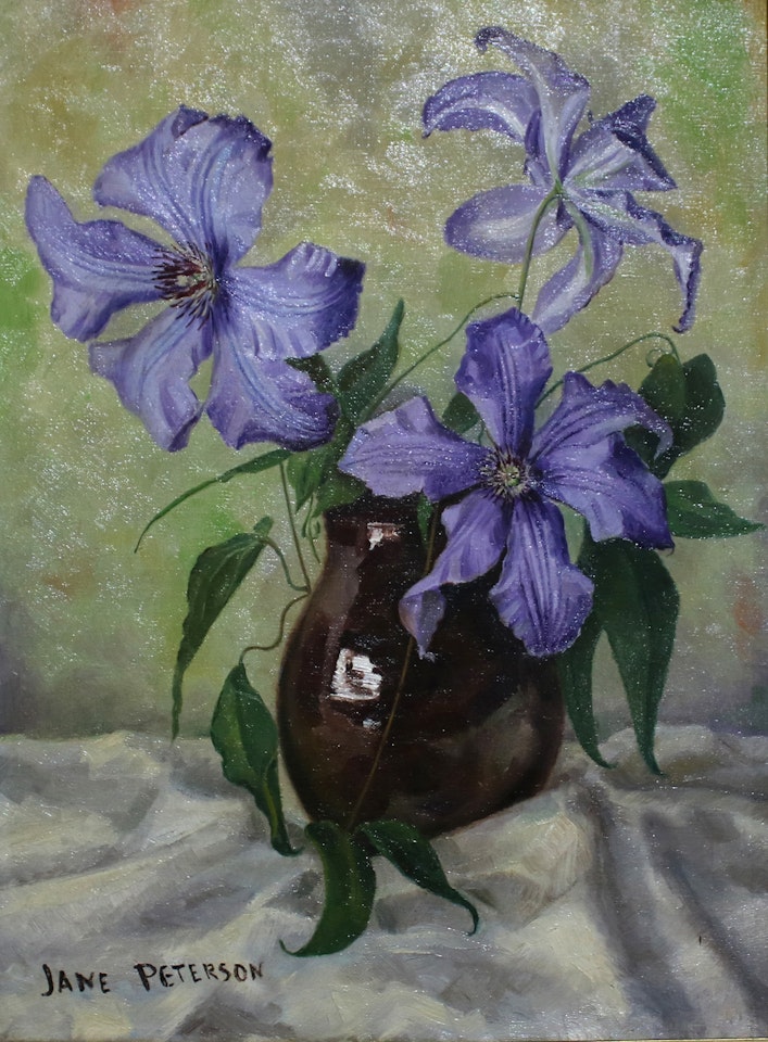 Untitled (Flowers in a Vase) by Jane Peterson
