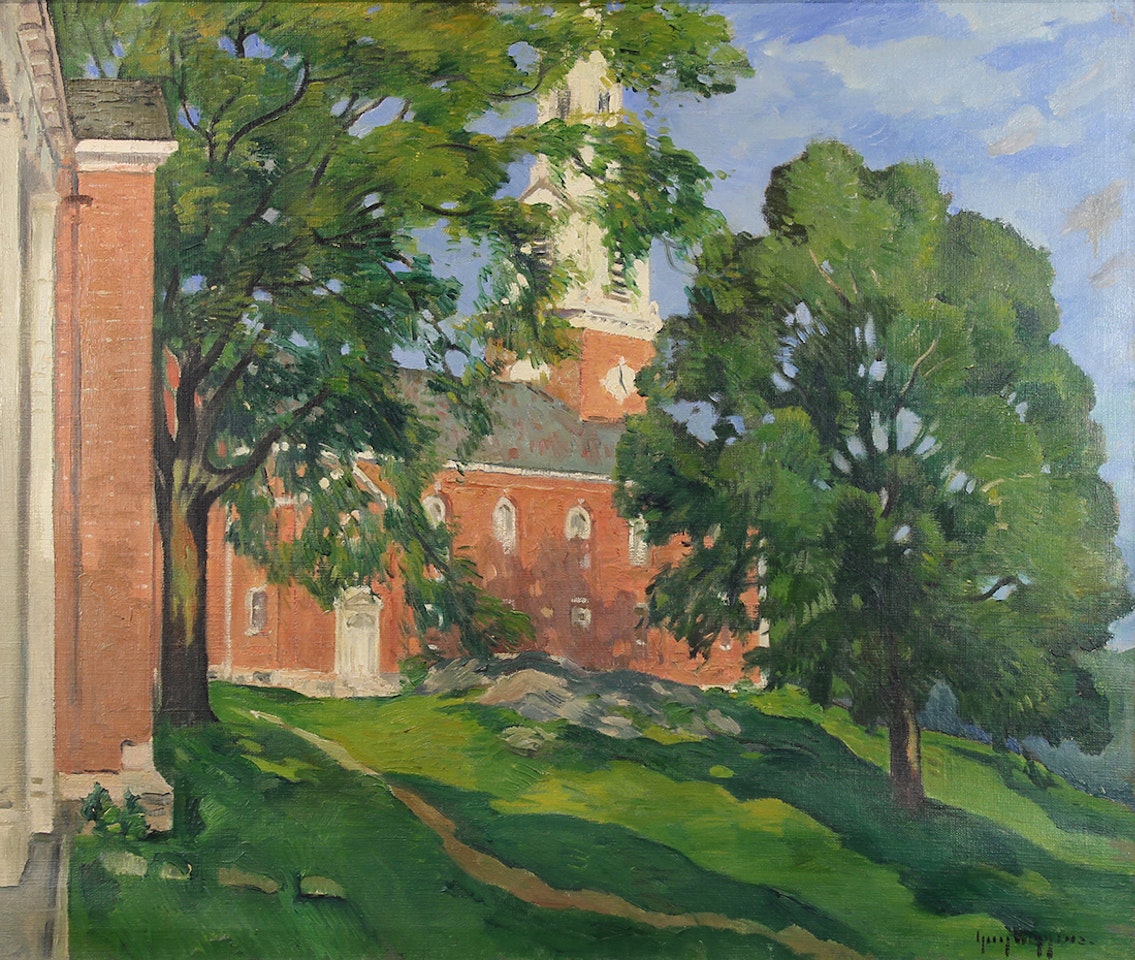 "Church at Storrs (Connecticut)" by Guy Carleton Wiggins