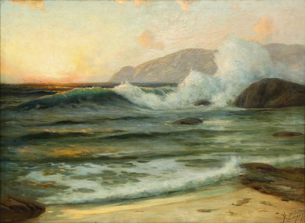 Coastal Seascape by Angel Espoy