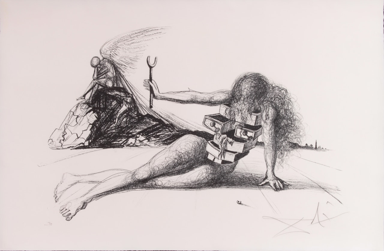 "Drawers of Memory" by Salvador Dali