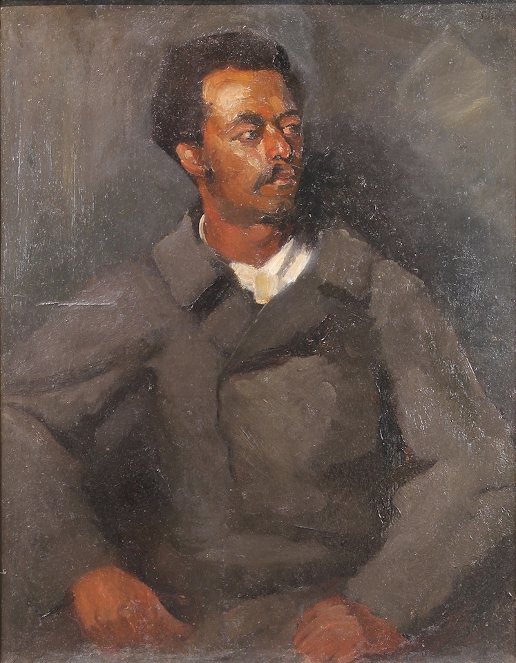 Portrat eines Afro-Deutsch by Max Slevogt