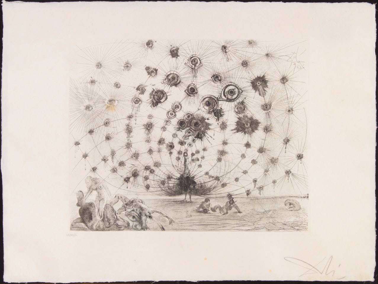 "Argus (Le Paon)" by Salvador Dali