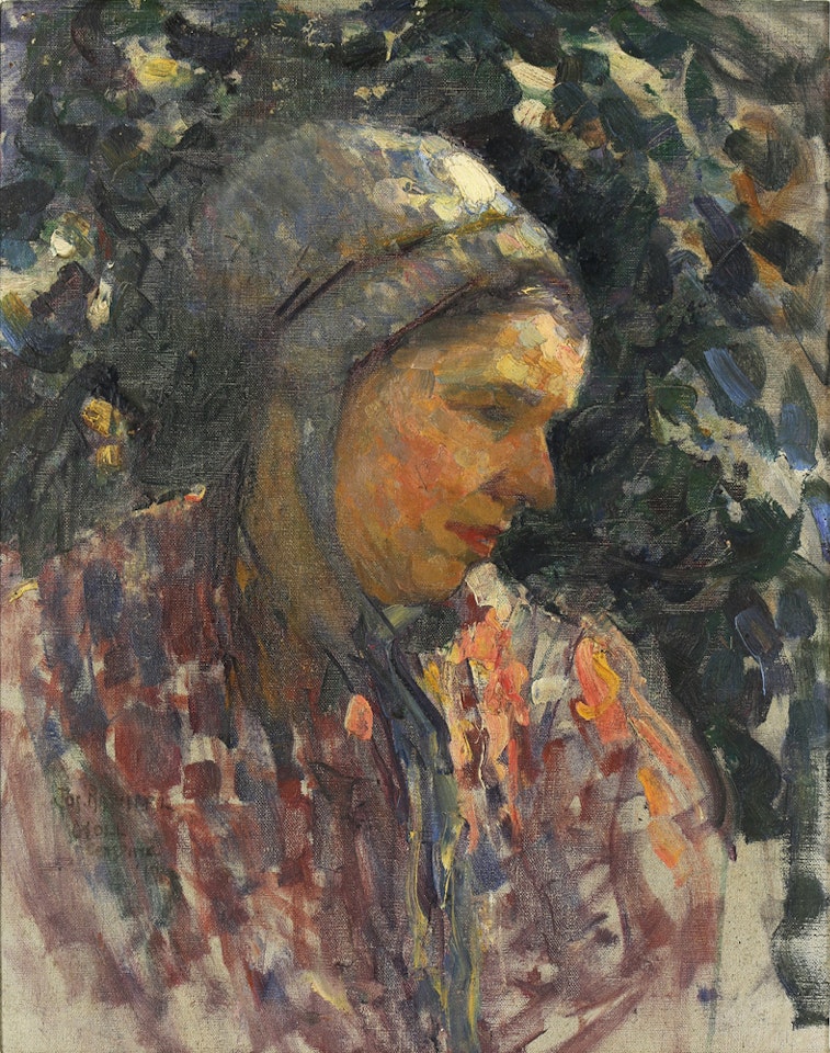 Flemish Woman, Moll, Campine (Belgium) by Joseph Raphael
