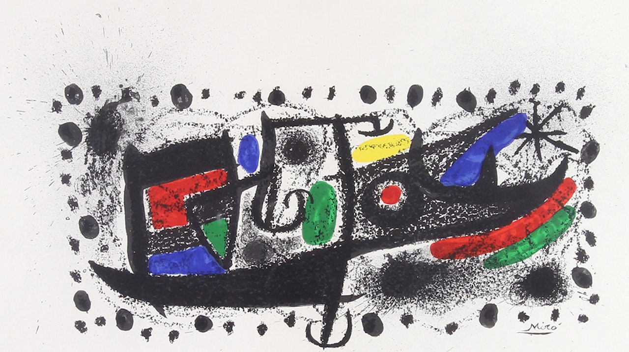 "Joan Miro and Katalonten," by Joan Miró