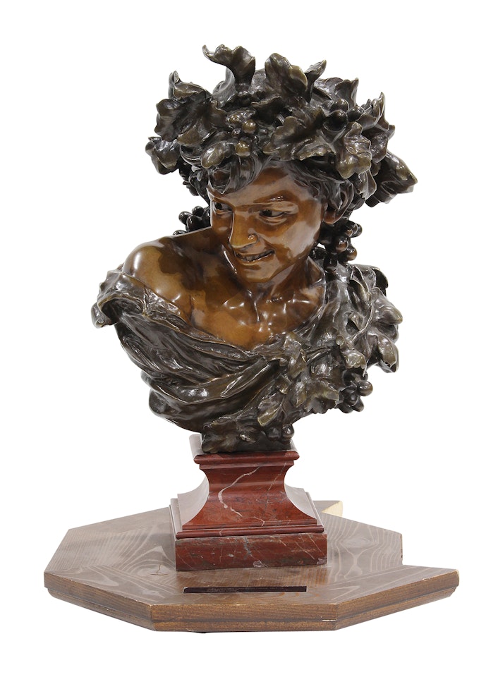 "Buste du Rieur au Pampre" by Jean-Baptiste Carpeaux