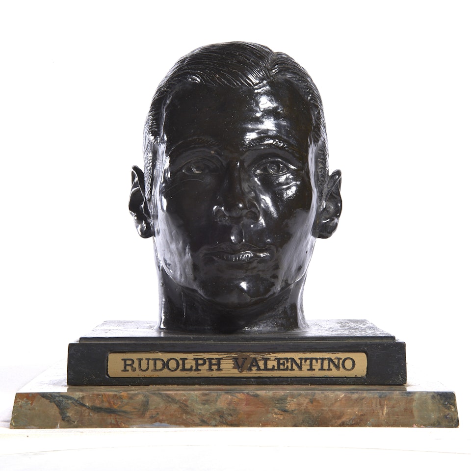 "Rudolph Valentino" by Daniel Chester French