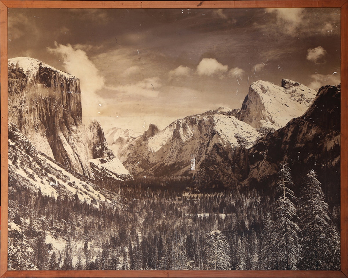 "Yosemite Valley from Inspiration Point, Winter, Yosemite National Park" by Ansel Adams