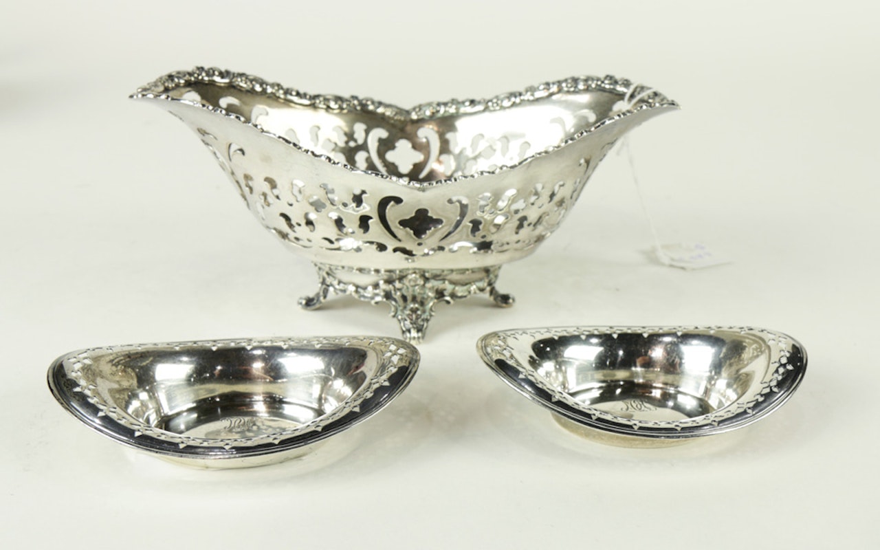 Sweetmeat Bowl, Nut Trays by Tiffany & Co.