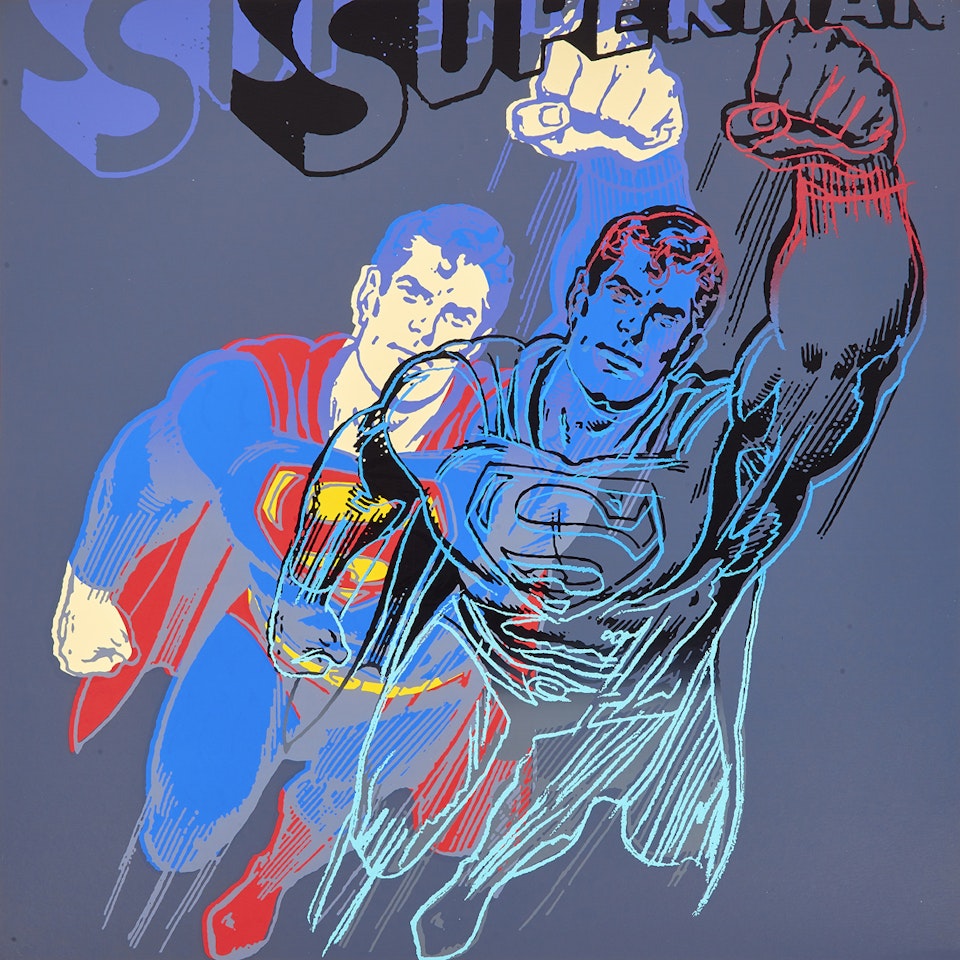 "Superman" from "Myth" portfolio by After Andy Warhol